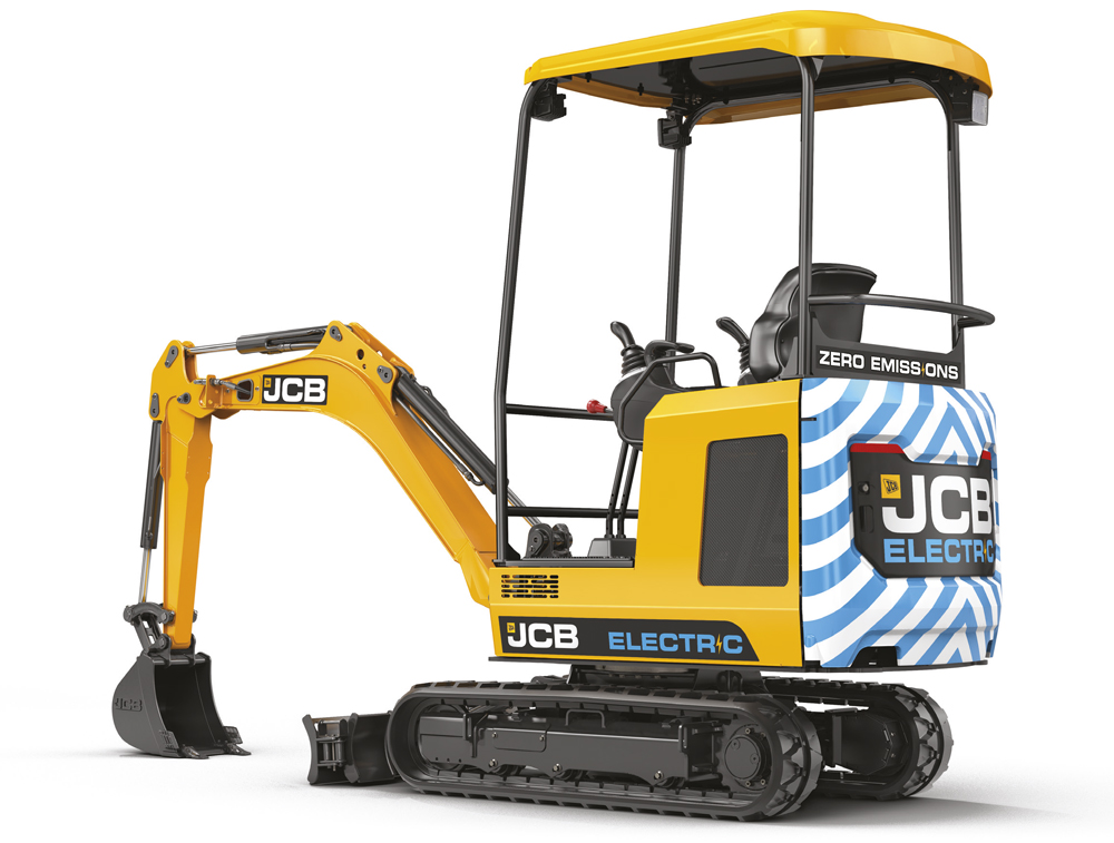 Découvrez la nouvelle Minipelle électrique JCB à Tavaux, Equipement